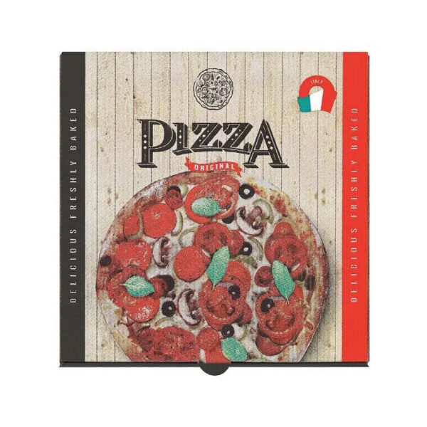 PIZZA BOXES WHITE/FULL COLOUR 15X100