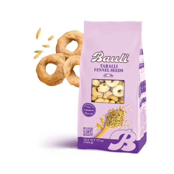 BAULI - TARALLI FENNEL - 220g